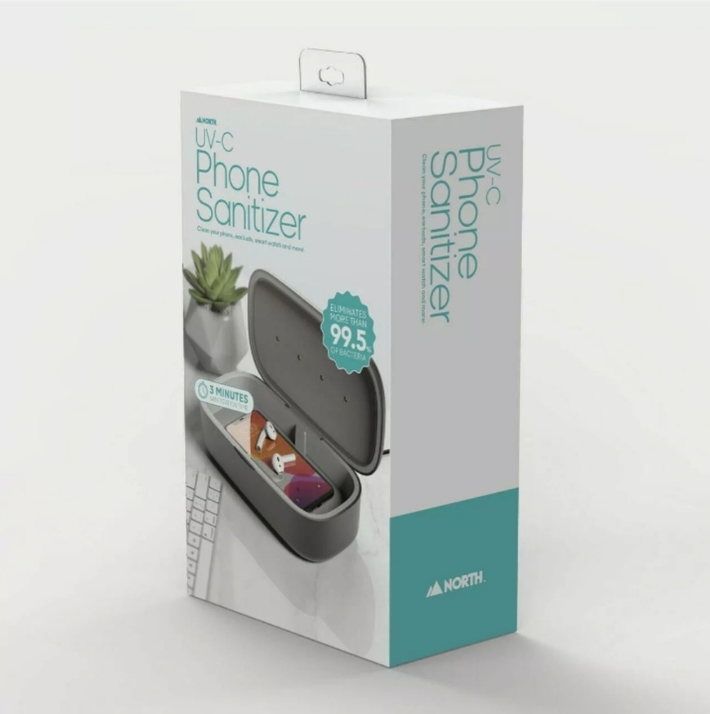 NEW North UV-C Phone Sanitizer with Built-In Wireless Charger